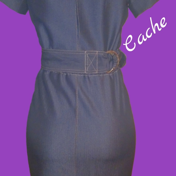 🔴 NWT Cache' Contour Collection S/2 Dress - Picture 6 of 8